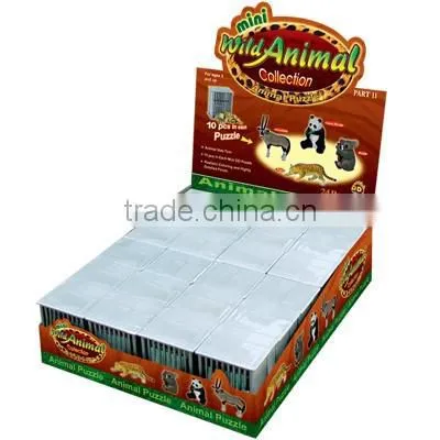 Diy Educational Toys 3d Plastic Animal Puzzle Toys for Children photo-4