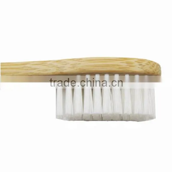 Children Biodegradable Bamboo Toothbrush With Soft Smooth Handle photo-6