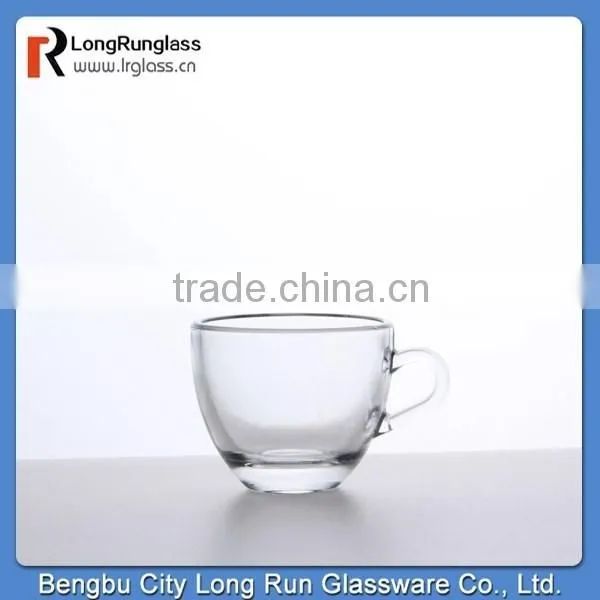 LongRun 2.6oz Top Grade Exquisite Crystal Glass Teacup ,coffee Mug,wholesale photo-2
