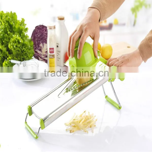 Stainless Steel Hand Mandoline V Blade Fruit and Vegetable Slicer photo-6