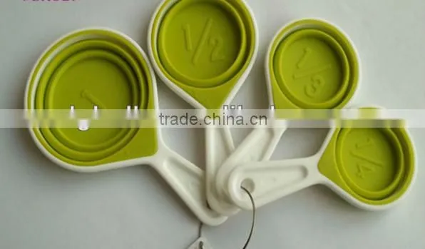 Collapsible Custom Measuring Cups, Four Cups in One Set Measuring Cup photo-3