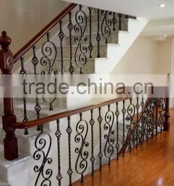Wrought Iron Stair Railing Panels , Stair Handrail , Wrought Iron Stair Railing on Online Shopping photo-4
