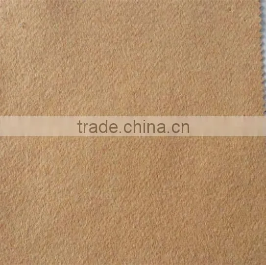 Wool Overcoating Fabric One-side Brushed Woolen Fabric photo-4