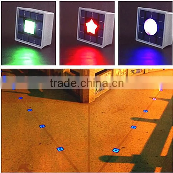 Waterproof ABS+Glass Fibre Led Solar Paver Underground Light photo-6