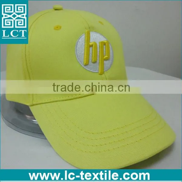 LCTN1875 OEM Service Bright Yellow Color Baseball Cap for Company photo-3