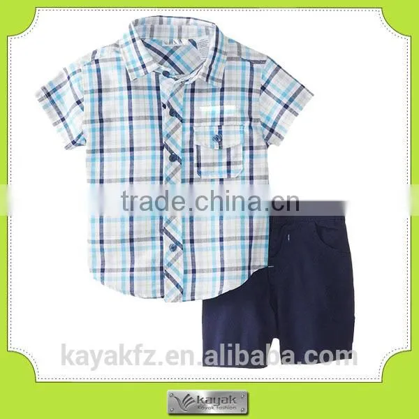 Cusom-made Summer Stripe Fashion Cotton Shirt Children photo-5