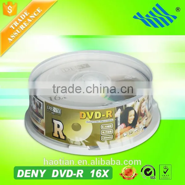 A Grade Single Layer Raw Material Dvd Blank Disc