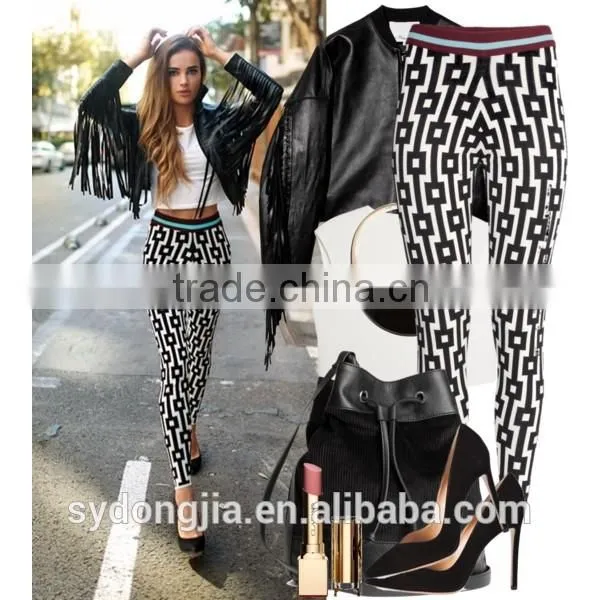 Women Girl High Stretch Seamless Leggings Knitting Machine photo-5