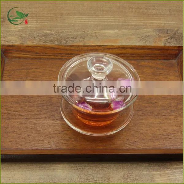 Heat-resistant Clear Glass Gaiwan Modern Sought-afterTeaware photo-5