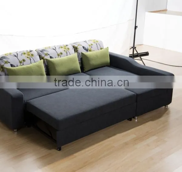 Multifunctional Fabric Corner Sofa Bed With Storage for Wholesales photo-4