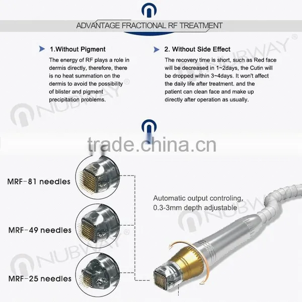 5MHz Radio Frequency Bipolar/tripolar Fractional/fractionated rf Skin Rejuvenation Fractional rf photo-2