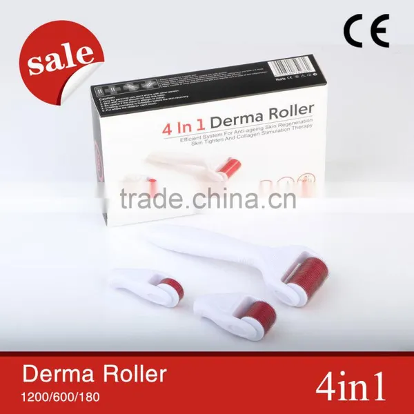 Home Use Beauty Equipment Micro Needle Therapy Derma Roller DRS Kits 4 in 1 Derma Roller for Skin Care photo-6