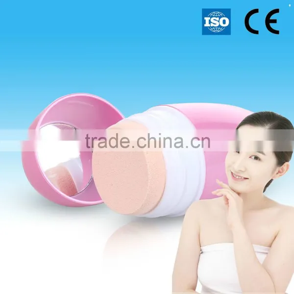 Promotional High Quality Cute Egg Shape Electric Powder Puff Vibrating Powder Puff