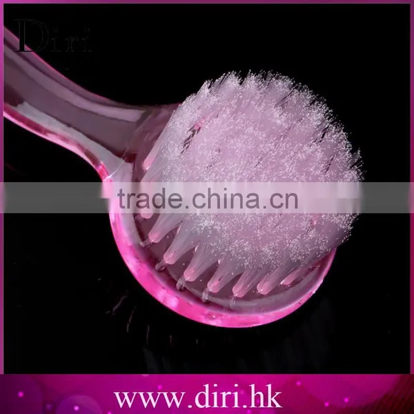 Hot Plastic Anti-slip Grip Round Bristle Face Cleaning Brush Washing Brush photo-3
