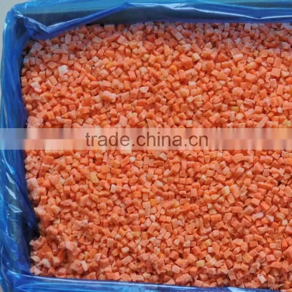 Good Quality 10mm Frozen IQF Red Pepper Dices photo-4