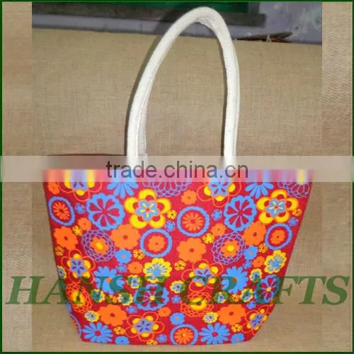 Printed Jute Bags photo-2