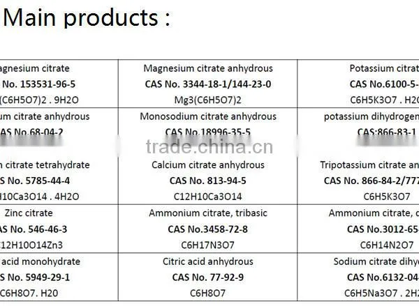 Textile Auxiliary Diammonium Hydrogen Citrate Good Quality photo-2