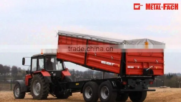 Tandem Agricultural Trailer T755 14t photo-4