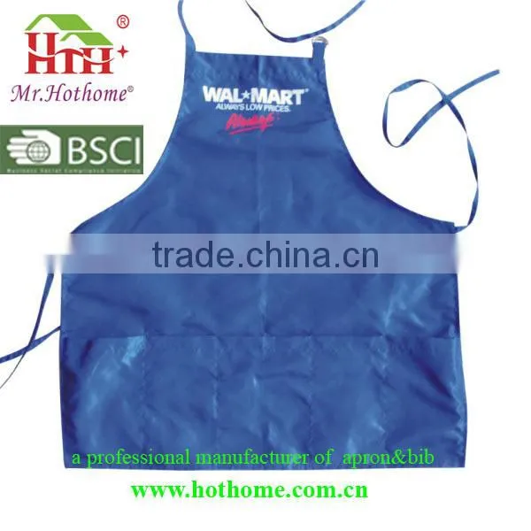 100% Polyester High Quality Wholesale Custom Waterproof Kitchen Apron With Logo Print photo-4