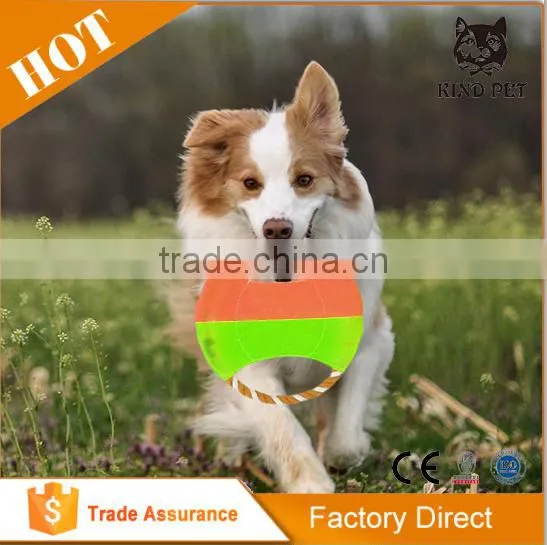 Pet Dog Frisbee Flying Discs Outdoor Training Chew Bite Toy photo-2