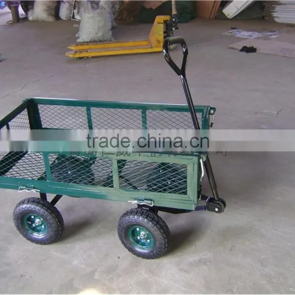 Antique Garden Tool Leaf Cart photo-2