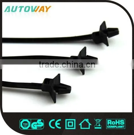 UV Protection Push Mount Nylon Plastic Cable Tie