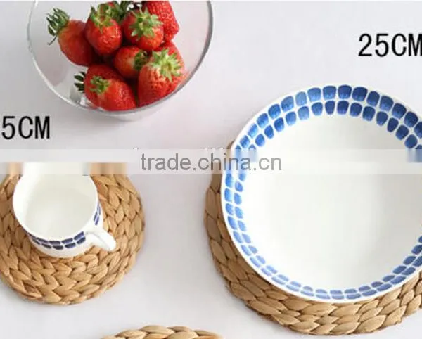 Cheap Wholesale Straw Handmade Restaurant or Home Dining Table Place Mat photo-4