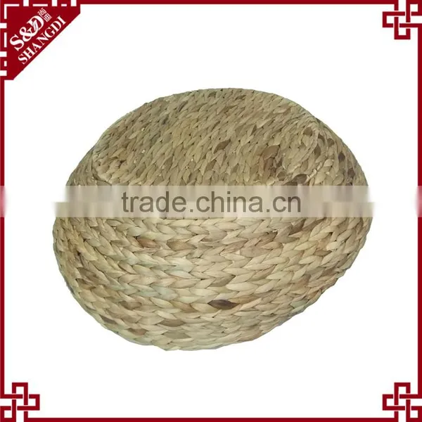 New Egg Shape Natural Water Hyacinth Woven Pet Bed / Pet House photo-6