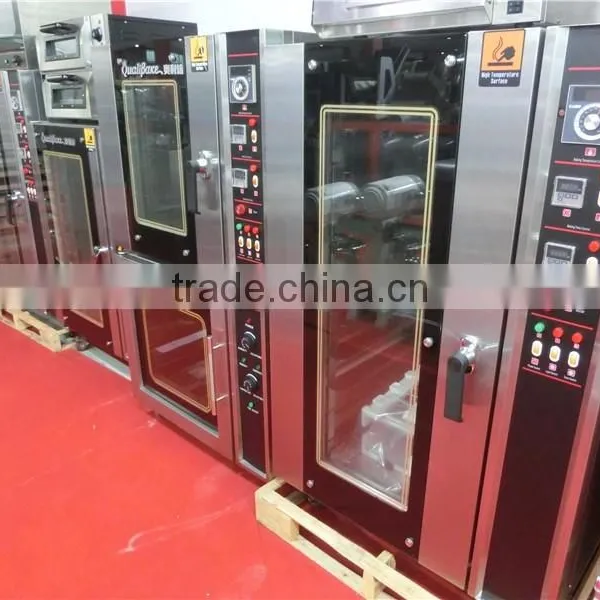 Factory Price Bakery 5 8 10 Trays Bread Cake Electric Baking Oven With Steamer(ZQB-8D) photo-6