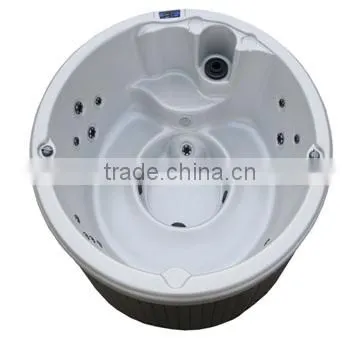 Popular Spa Equipment for 4 People Family Massage Bathtub on Ground Portable Hot Spa photo-4