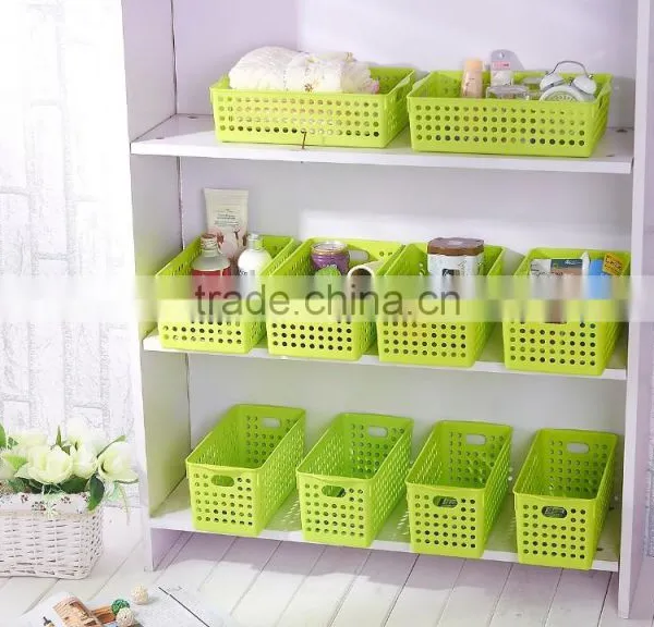 Plastic Baskets With Handles, Plastic Storage Baskets photo-3