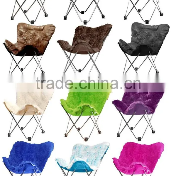 High Quality Metal Iron Furniture Legs Butterfly Chairs Living Room Chairs photo-4