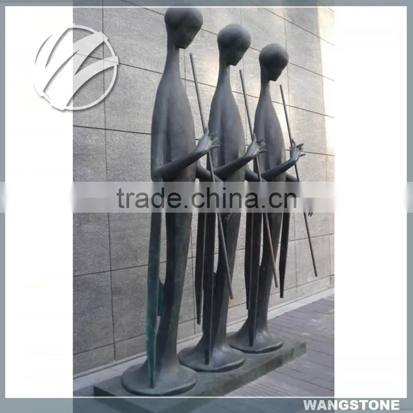 Modern Bronze Garden Family Sculpture Hot Sale photo-3