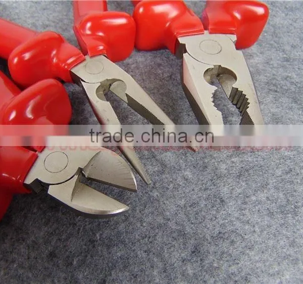 VDE Plier Set Combnitional Plier Diagonal Cutting Plier Insulation Tools Heavy Duty photo-6