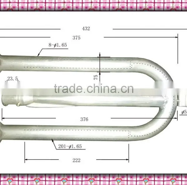 U Shape Barbecue Gas Burner photo-2