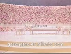 New Fashion Artificial Wedding Flower Wall Wedding Backdrop on Sale photo-3
