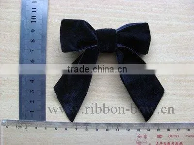 MSD Beautiful Velvet Ribbon Bow for Clothing Decoration,velvet Bow for Bra photo-4