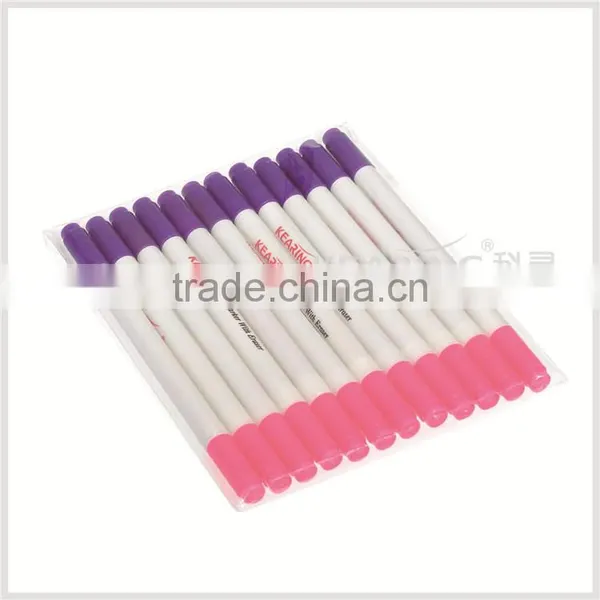 Shanghai Kearing Dual Tips Vanishing Pen With Violet&Pink Ink Tips For Design and Marking photo-2
