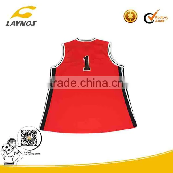 Hot Sale no Logo Basketball Jersey Uniform Design photo-2