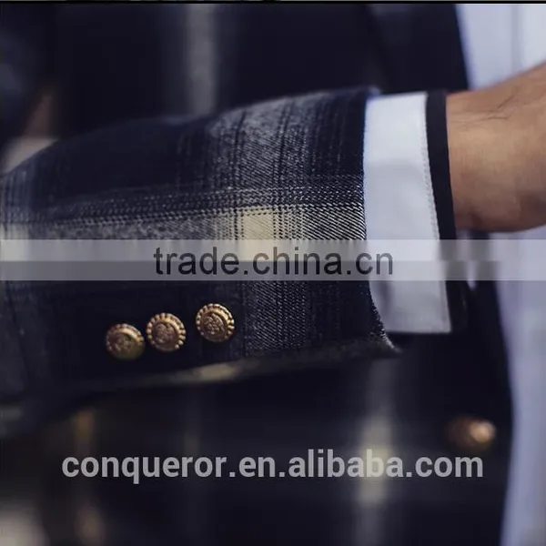 Grid Window Pane Man Suit.BSPL0640 photo-5
