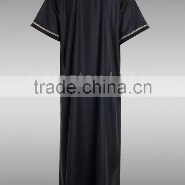 MEN'S MUSLIM ISLAMIC ARABIC ROBES DISHDASHA MORNING GOWNS THOBE photo-2