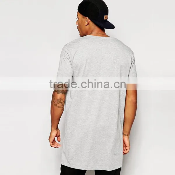 Custom Tall Tee Longline t Shirt Elongated t Shirt photo-2