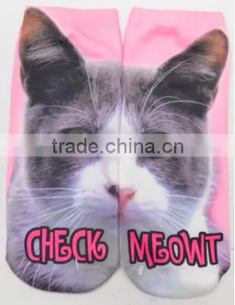 Cheap Polyester Printed Socks With Customized Printing Design photo-6