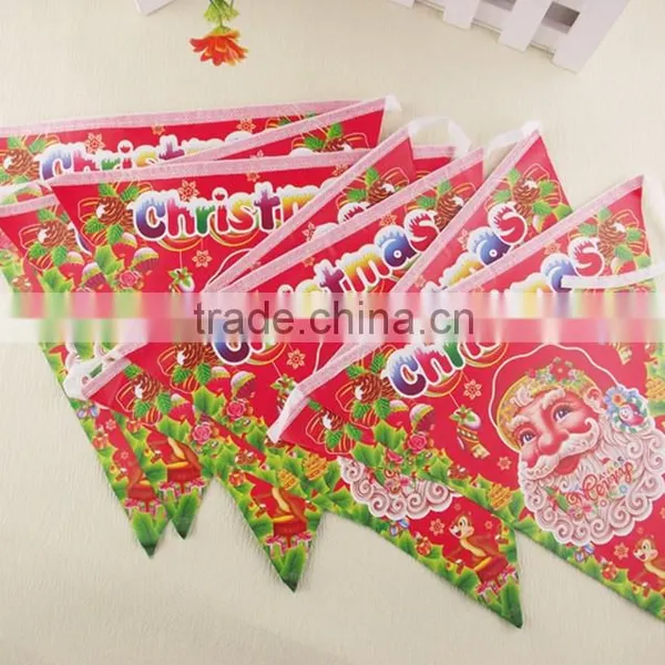 HFR-T310 Christmas Christmas Hanging Flag Wholesaler Christmas Decoration photo-5