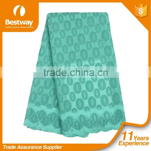 2016 Cotton Lace Handkerchiefs Wholesale Lace Cotton Fabric SL0418 photo-3