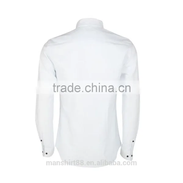 New Design Regular Long Sleeve Washed Causal Men Shirt 100% Cotton photo-2