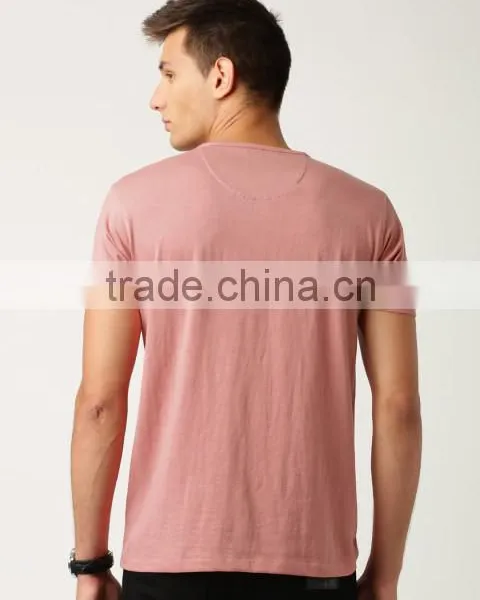 2017 Guangzhou Shandao Garment New Design 180g 100% Cotton Plain Short Sleeve O-Neck Men's T Shirt photo-3