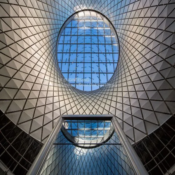 Bolted Connection Steel Structure Glass Dome photo-3