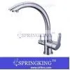 Brass Body Load Lead Three Way Sink Taps