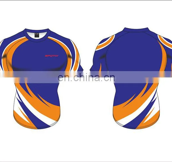Specialized 100% Polyester Trendy Customized Rugby Jersey photo-6